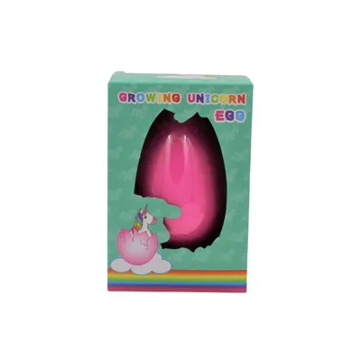 Ou roz figurină surpriză unicorn