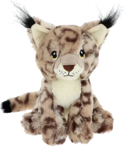 Jucărie de pluș Keel Toys Keeleco -pisică sălbatică, 18 cm