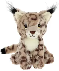 Jucărie de pluș Keel Toys Keeleco -pisică sălbatică, 18 cm
