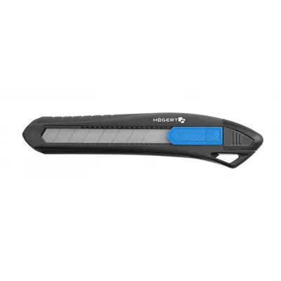 Cutit cu lama de fixare, 18 mm, plastic
