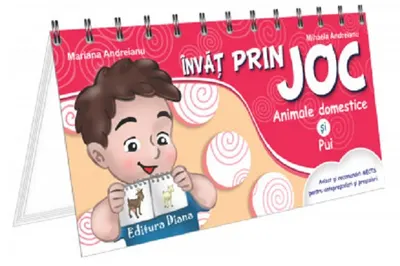 Animale domestice si pui - Invat prin joc