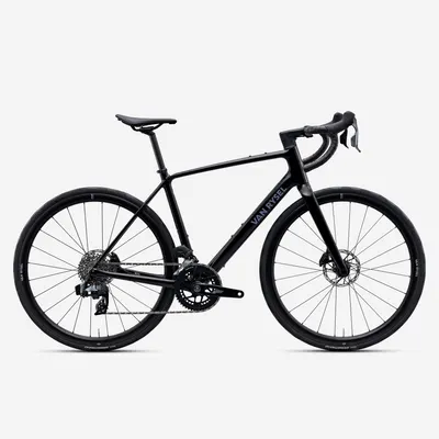 Bicicletă de șosea carbon SRAM Rival AXS E1 2x12v, EDR CF Negru