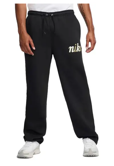 Pantaloni Sportswear Club Open Hem FL IF0715-010 - Barbati - Negru