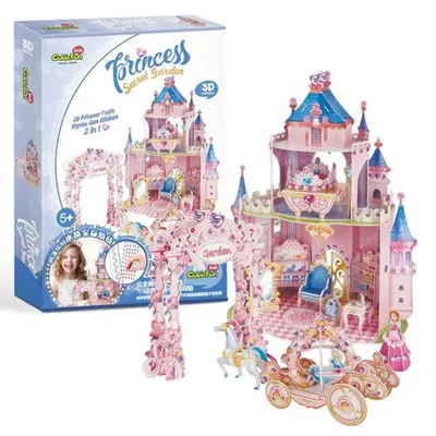 Puzzle 3D - CubicFun - Gradina secreta a printesei