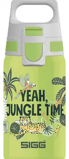 Sticlă de apă pentru copii Sigg Shield One - Junglă, 0.5 L