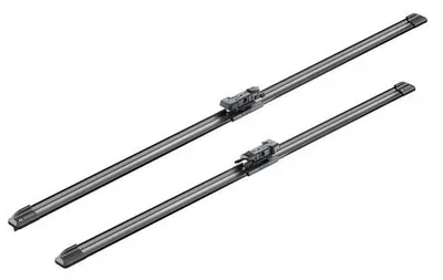 Set stergatoare BOSCH AeroTwin A641S 3 397 007 644, lungime 625 mm, 725 mm, fara carcasa, pentru vehicule cu volan pe stanga