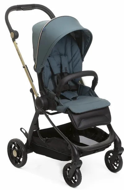 Cărucior pentru bebeluși Chicco 2 în 1 - One4ever, Green Gem