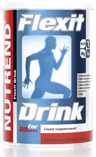 Flexit Drink, căpșună, 400 g, Nutrend