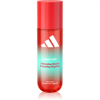 Adidas Vibes Wonder Force spray parfumat pentru corp și păr pentru femei 236 ml