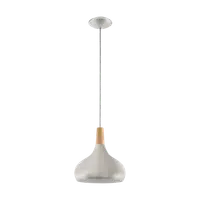 Lampa suspendata SABINAR brushed silver 220-240V,50/60Hz
