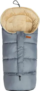 Sac de iarnă pentru cărucior 3 в 1 Sensillo - Minky,grafit/bej