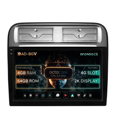 Navigatie Fiat Punto Linea (2007-2014), Android, V-Octacore 4GB RAM + 64GB ROM, 9.5 Inch - AD-BGV9004+AD-BGRKIT157