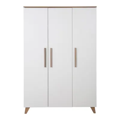 Șifonier de copii alb 118x190 cm – Roba