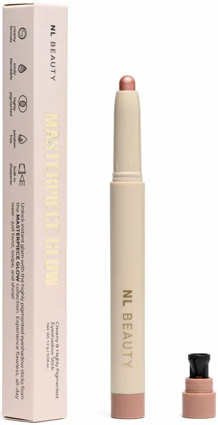 NL Beauty Stick fard de pleoape Masterpiece Glow, Champagne Pink, 1.2 g