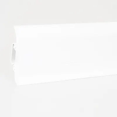 Plinta PVC parchet laminat Korner LP55 2500 x 60 x 22 mm alb