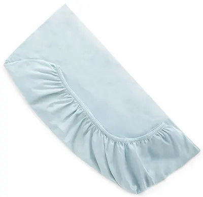 Cearșaf cu elastic Lorelli - 60 x 120 + 15 cm, albastru