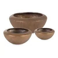 Ghivece 3 buc. din teracotă handmade ø 36 cm Pathom – Bizzotto
