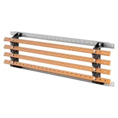 Pair of Busbar-Holder - For Flat Busbars 25x4-30x5 - 250-400a - For Structures D=300 - Structures L=850 - For Qdx 630l