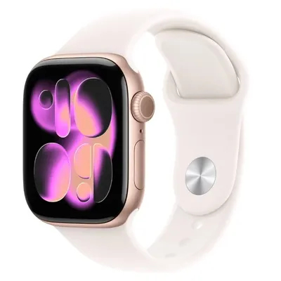 Apple Watch Series 11 2025, GPS, Aluminium 42mm N/A Rose Gold Ca nou