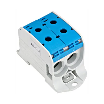 Clema sir dubla 95 mmp Albastru - Aluminu sau Cupru