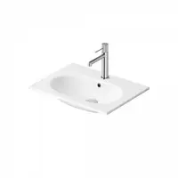 Lavoar incastrat alb 60 cm, dreptunghiular, Cersanit Zen