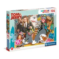 Puzzle 104 piese Clementoni Tom si Jerry 27515