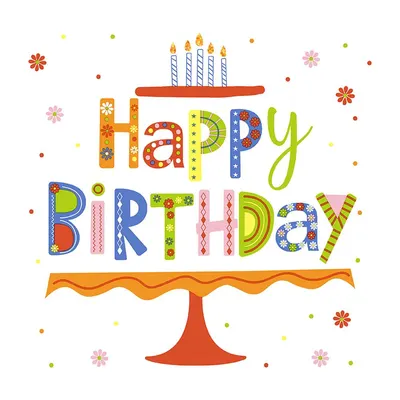 Servetele HAPPY B- DAY COLOUR, 33x33 cm
