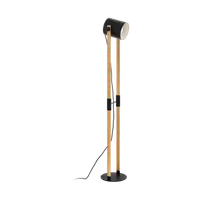 Lampa pardoseala HORNWOOD negru, creme 220-240V,50/60Hz