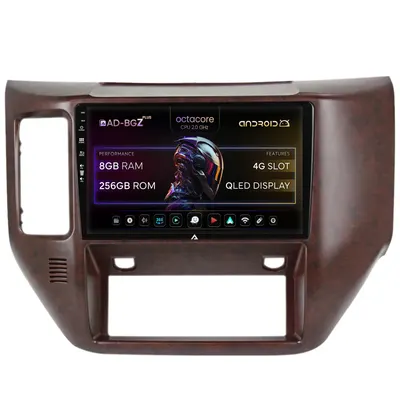 Navigatie Nissan Patrol (2004-2012), Android, Z-Octacore 8GB RAM + 256GB ROM, 9 Inch - AD-BGZ9008+AD-BGRKIT166V3