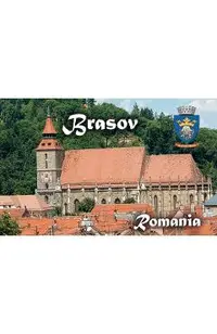 Magnet dreptunghi landscape: Biserica Neagra