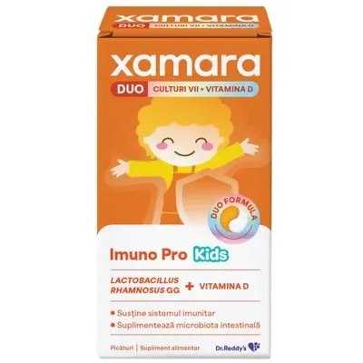 Picaturi Xamara Duo Imuno Pro Kids, 10 ml, Dr. Reddys