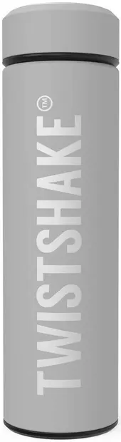 Termos pentru copii Twistshake - Hot or Cold, gri, 420 ml
