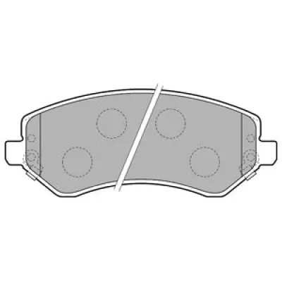 Set placute frana, frana disc DELPHI LP1773