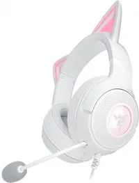 Căști pentru gaming Razer - Kraken Kitty V2, albe