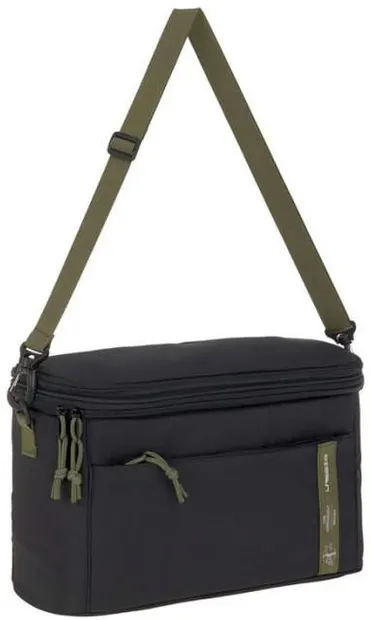 Geantă cu roți Lassig - Insulated Buggy Shopper, neagră