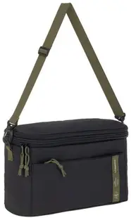 Geantă cu roți Lassig - Insulated Buggy Shopper, neagră