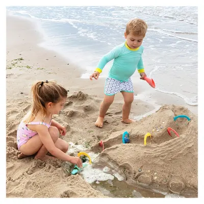 Set 6 inele cu mingiuta Quut Toys Ringo