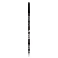 Mesauda Sketch Brows creion pentru sprancene cu pensula culoare 104 Dark 0.09 g
