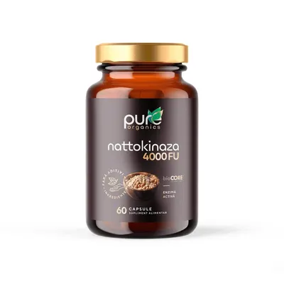 Nattokinaza – Circulatie optima - 60cps PureOrganics