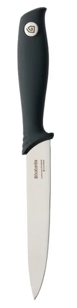 Cuțit pentru fructe Brabania - Tasty+, gri închis, 13.3 cm