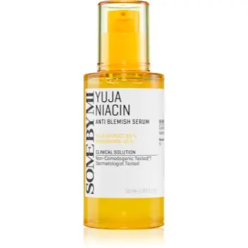 Some By Mi Yuja Niacin Anti Blemish Serum ser hidratant pentru stralucire pentru piele cu hiperpigmentare