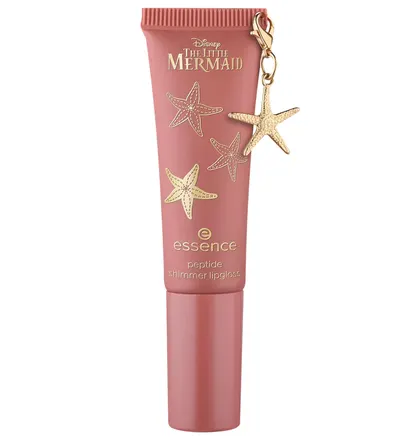 Essence Luciul de buze cu peptide și particule strălucitoare Disney THE LITTLE MERMAID 02
