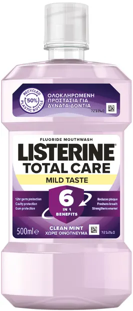 Listerine Apă de gură Total Care Zero, 500 ml