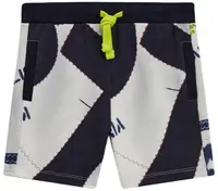 Pantaloni scurți pentru copii Guess - Design cu ținte, multicolor, 18 luni