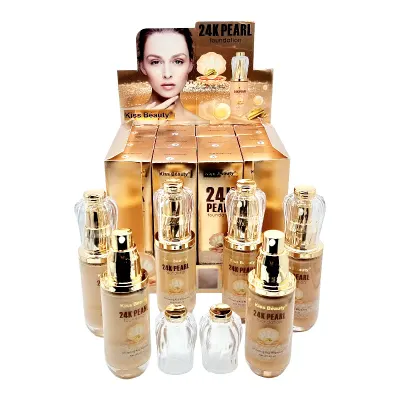 Fond de Ten,24k Pearl,KISS BEAUTY-4 nuante Engros