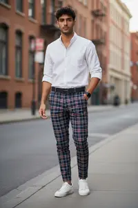 Pantaloni barbati eleganti B1545 B15-2 Z6-1