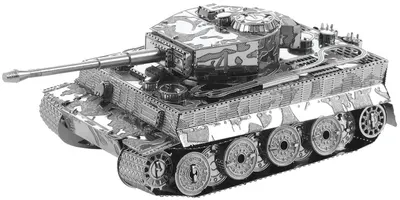 Model metalic de asamblat Metal Earth - Tiger I Tank