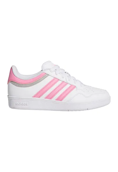 Pantofi sport de piele ecologica Hoops 4.0 - Alb/Roz pastel
