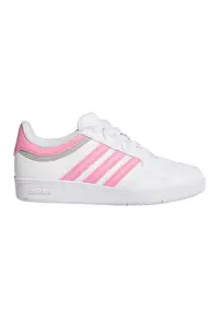 Pantofi sport de piele ecologica Hoops 4.0 - Alb/Roz pastel