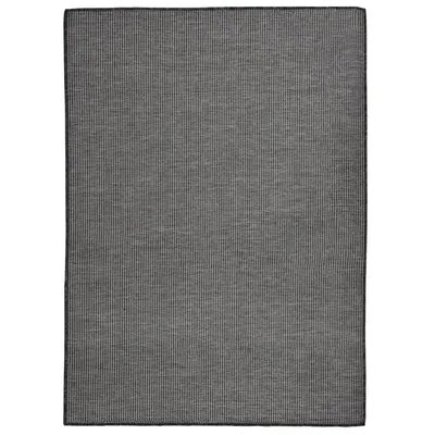 vidaXL Covor de exterior, gri, 200x280 cm, țesătură plată